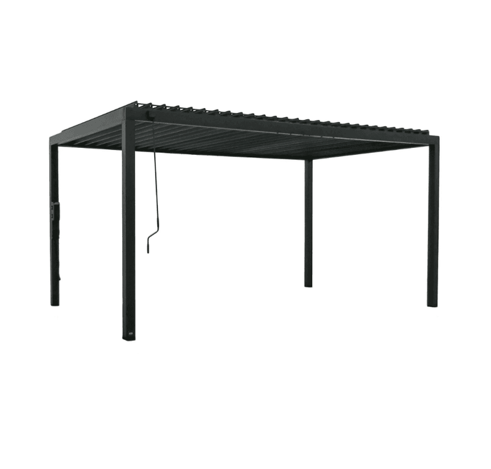 Backyard Discovery Sarasota 16’x10′ Galvanized Steel Louvered Pergola