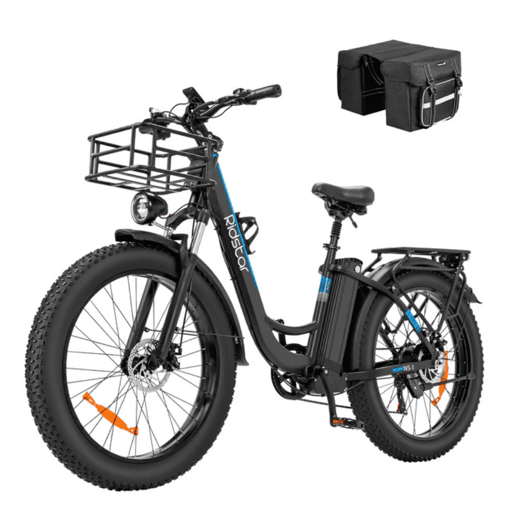 Ridstar MN26 1500W Unfoldable Fat Tire Mountain Ebike