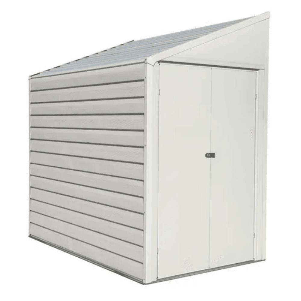 Arrow 4 ft. x 7 ft. Yardsaver Galvanized Steel Storage Shed