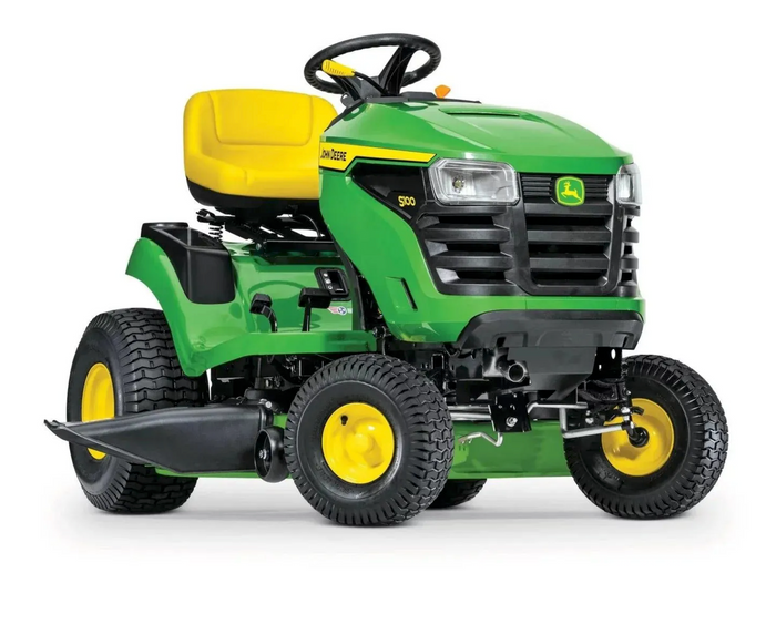 John Deere S100 42-Inch 17.5 HP Gas Riding Lawn Tractor